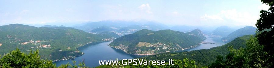 Lago di Lugano da Monte Orsa